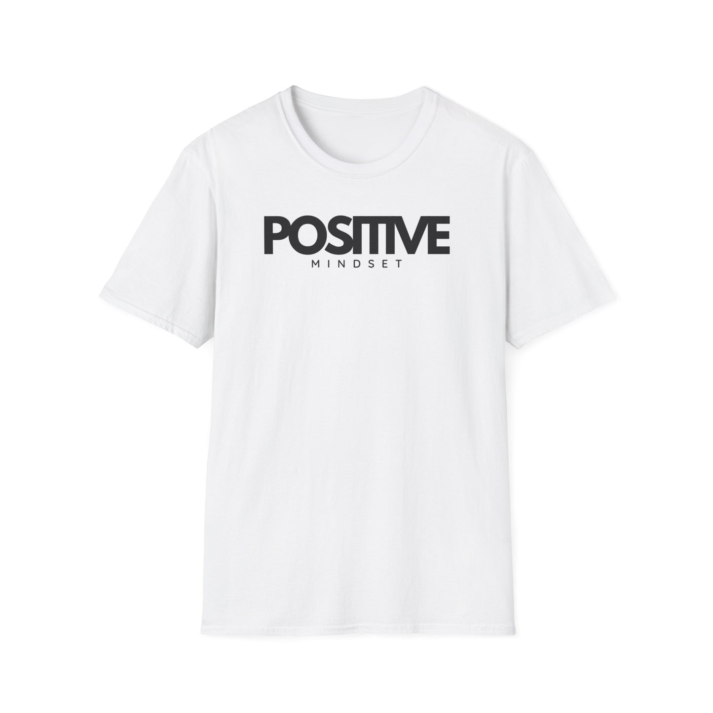Positive Mindset Unisex Softstyle T-Shirt, Motivational Tee, Everyday Wear, Gift Idea, Affirmation Shirt, Casual Outfit