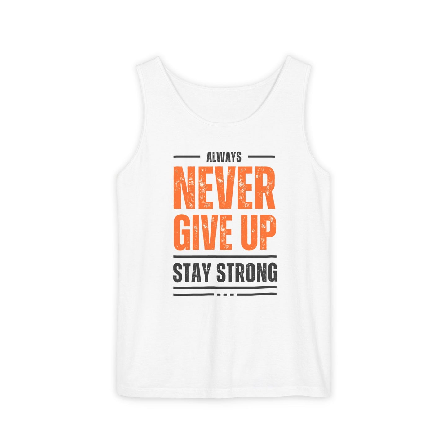 Motivational Tank Top, Fitness Apparel, Gift for Athletes, Workout Gear, Beachwear, Summer Essentials, Stay Strong