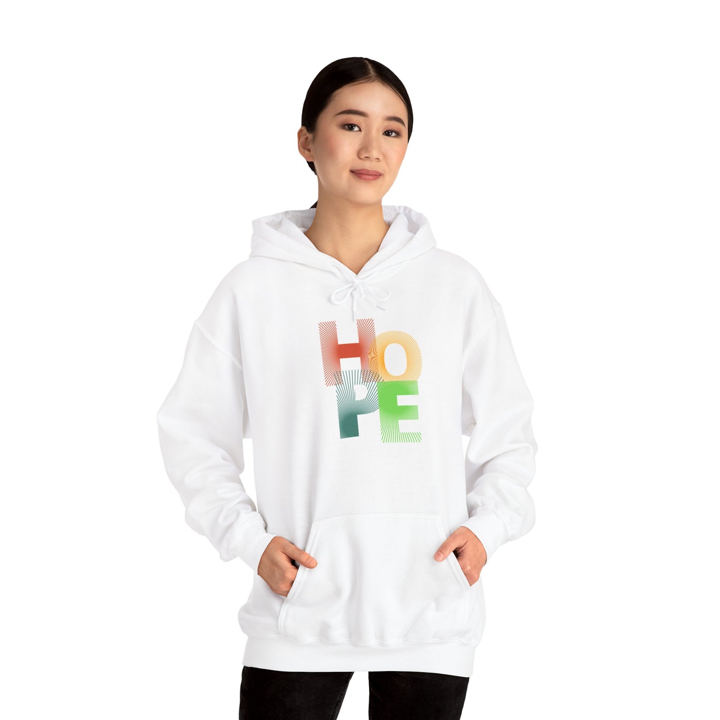 Hope-Inspiring Unisex Hooded Sweatshirt, Cozy Sweatshirt, Motivational Hoodie, Gift for Her, Unisex Fashion