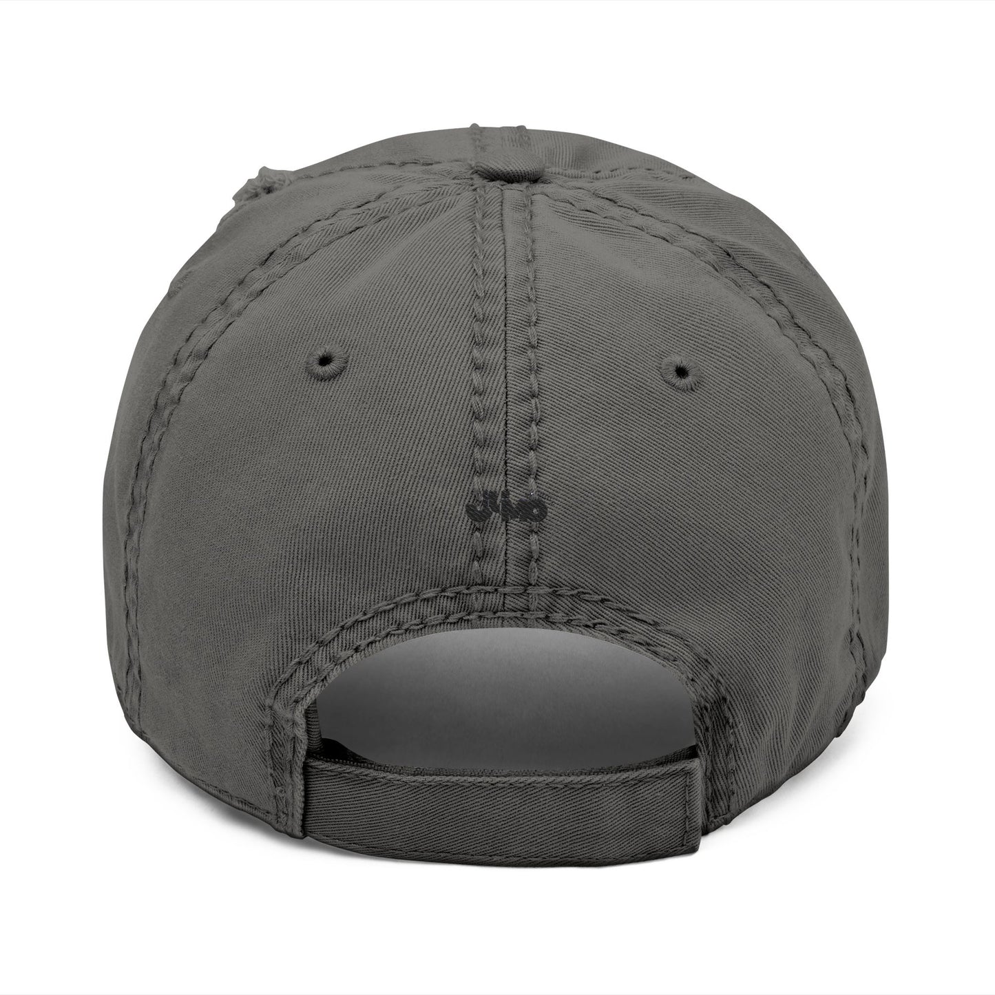 Distressed Cap Hat with Embroidery - Believe in Yourself