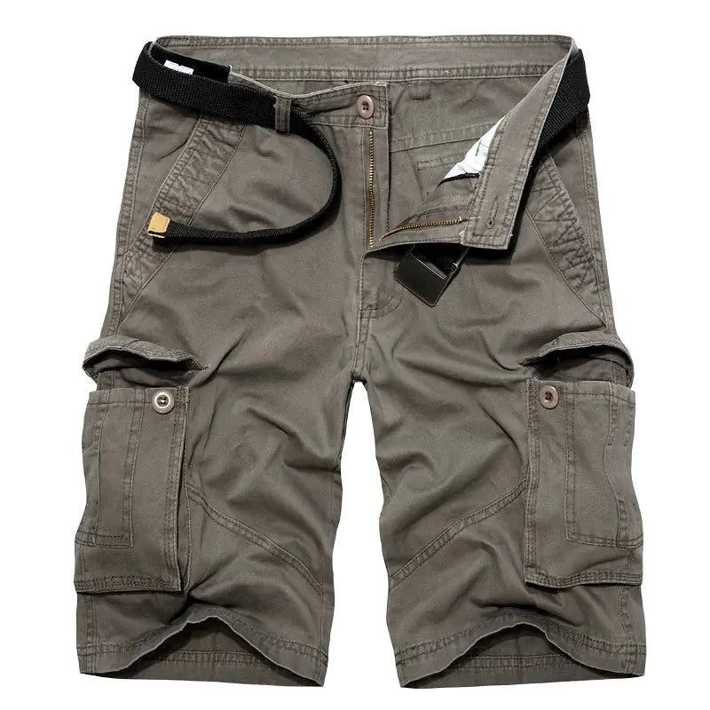Plus Size Men's Multi Pocket Cargo Shorts