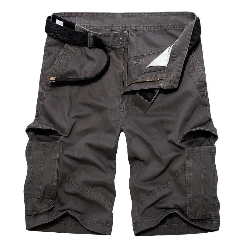 Plus Size Men's Multi Pocket Cargo Shorts