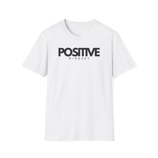 Positive Mindset Unisex Softstyle T-Shirt, Motivational Tee, Everyday Wear, Gift Idea, Affirmation Shirt, Casual Outfit