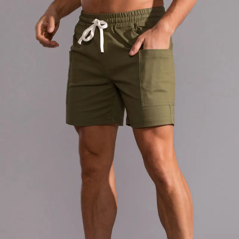 Men's Plus Size Multi-pocket Cargo Shorts